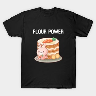 Flour Power Baking Funny Baker Lover T-Shirt